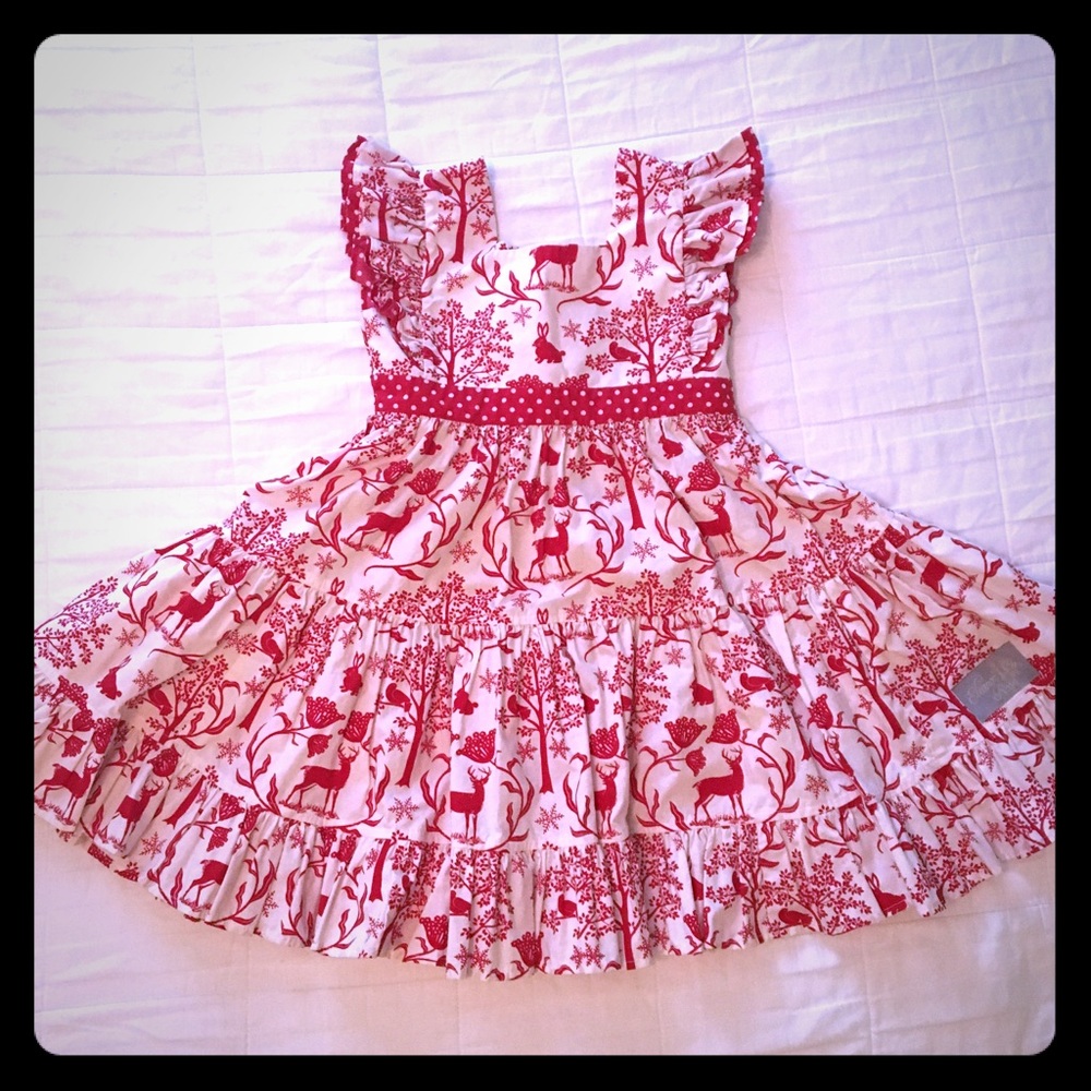 Eleanor Rose Woodland Wonderland dress 5/6